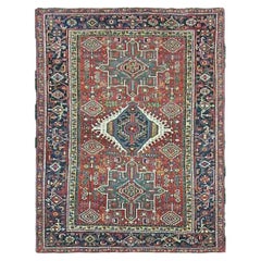 Antiker Dorfteppich, 4'11" x 6'5", CIRCA 1910