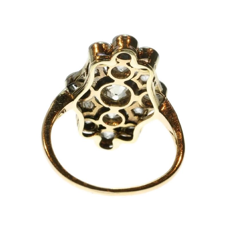 Antique Vintage Art Deco Diamond Engagement Ring, Belle Epoque 6