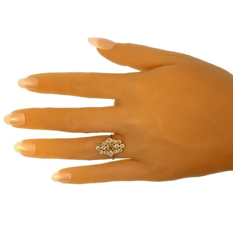 Antique Vintage Art Deco Diamond Engagement Ring, Belle Epoque 7