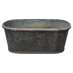 Antique Vintage Copper Bath Tub