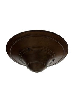 Antique Vintage Industrial Bauhaus Wiskott Mirrored Ceiling Pendant Light Lamp