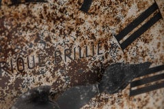 Antique Vintage Industrial Electrique Brillie Factory Railway Wall Clock c.1930