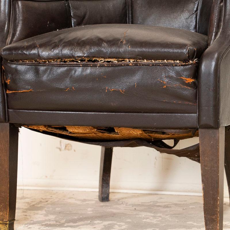 vintage leather chairs