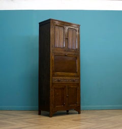 Antica credenza vintage in Oak, anni '20