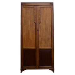 Antique Vintage Oak Larder Storage Linen Housekeepers Cupboard, 1920's