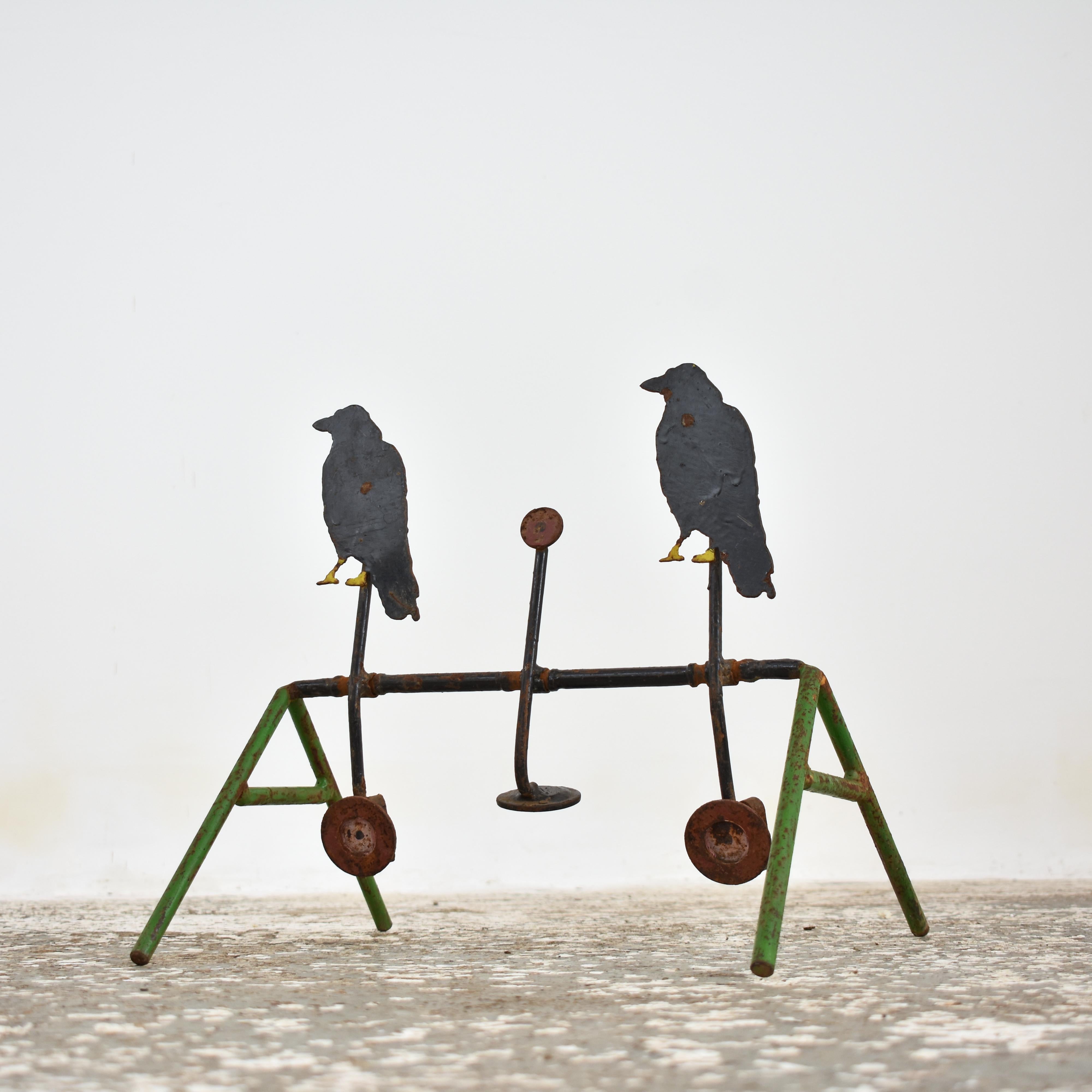 Antico Vintage Uccello rustico Folk Art Fiera Tiro al bersaglio

Un superbo bersaglio da tiro da fiera originale in acciaio. Un pezzo unico d'arte popolare di divertimento nostalgico da fiera. È utilizzabile ma è anche un fantastico oggetto