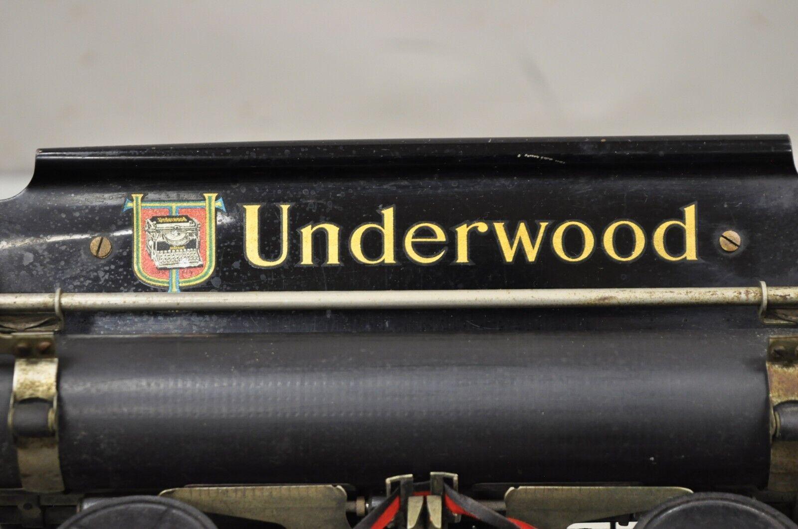 underwood typewriter value