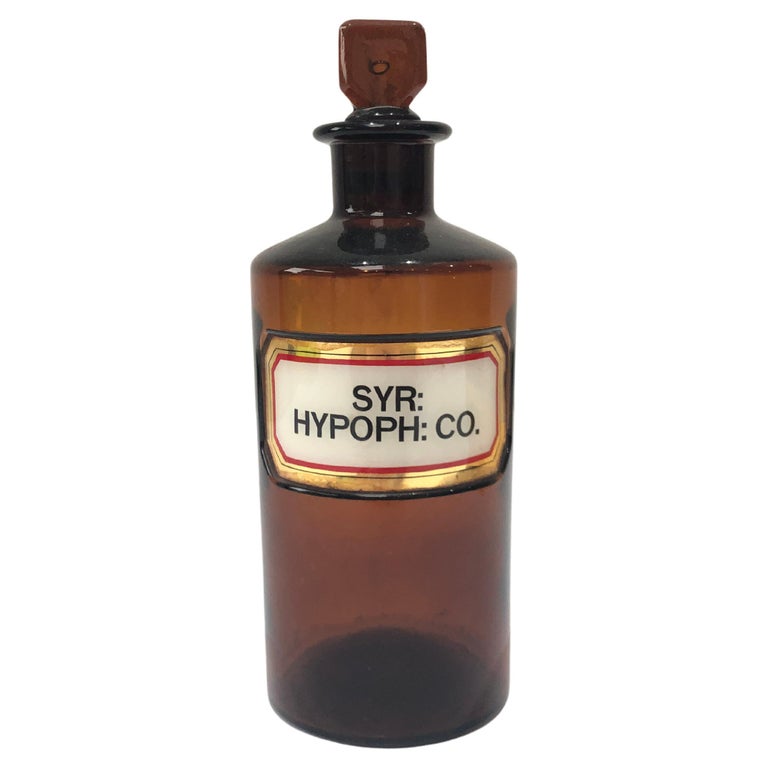 Antike Vintage viktorianischen Original Brown Apotheker Medizin Apotheker Flasche JAR im Angebot bei 1stDibs Deutschland