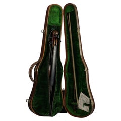 Antique Violin with Bow & Case C1920