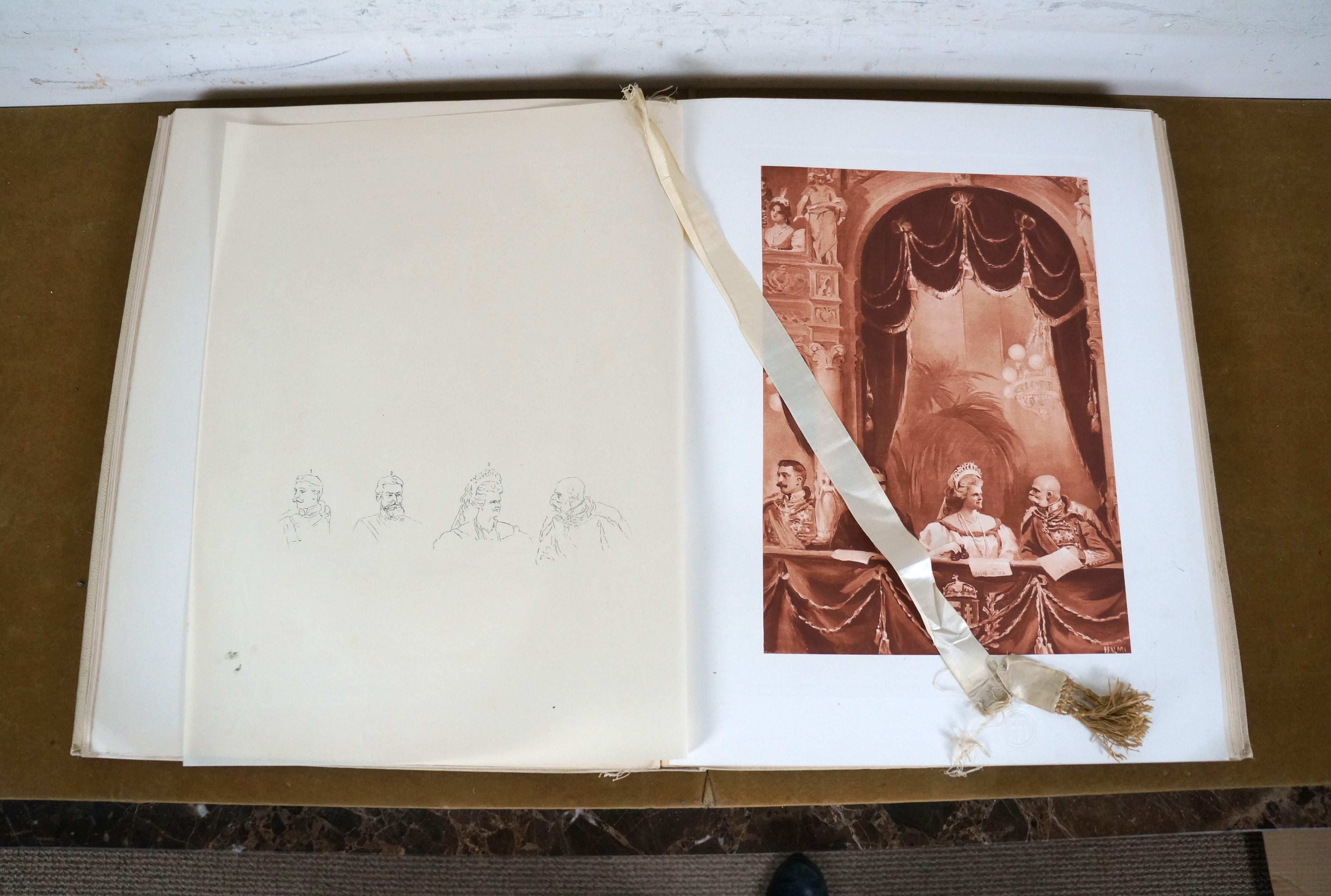 Antique Viribus Unitis Kniha o Cisari Livre de l'empereur Franz Joseph I 18