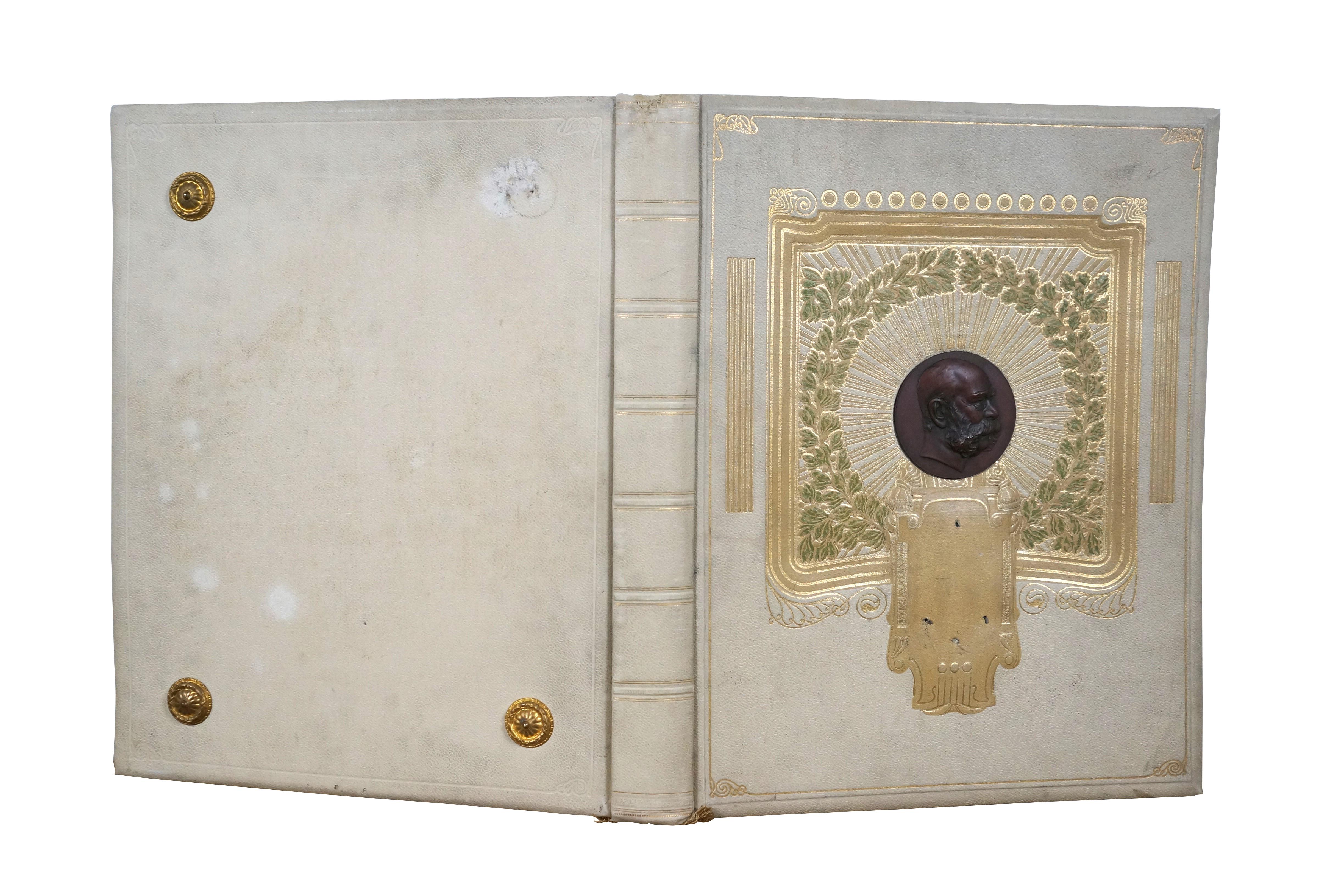 Antique Viribus Unitis Kniha o Cisari Livre de l'empereur Franz Joseph I 18