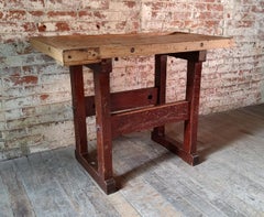 Antique Viseless C. Christiansen Workbench
