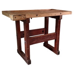 Antique Viseless C. Christiansen Workbench
