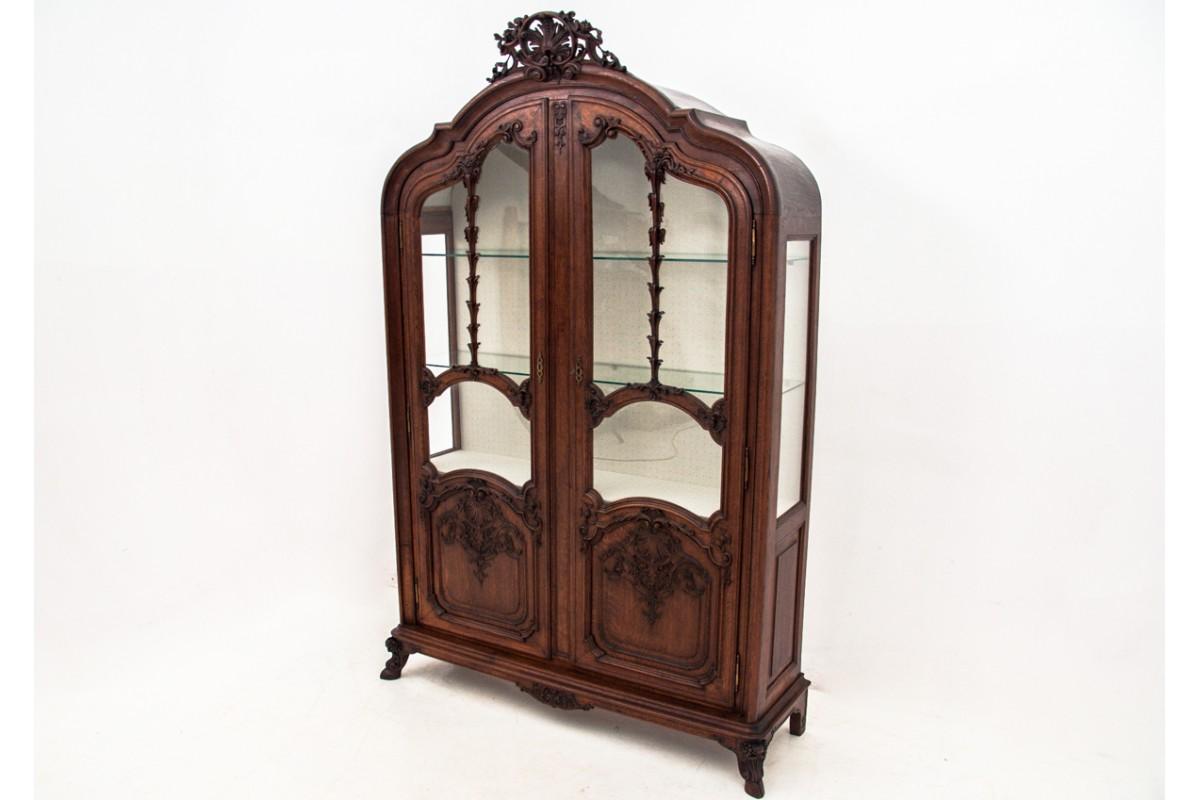Antique Vitrine from 1900s, France In Good Condition In Chorzów, PL