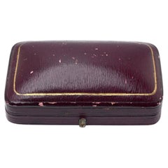 Antique W. Hetter St Austell Cufflink Box