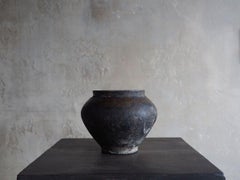 Antique Wabi-Sabi Clay Pot