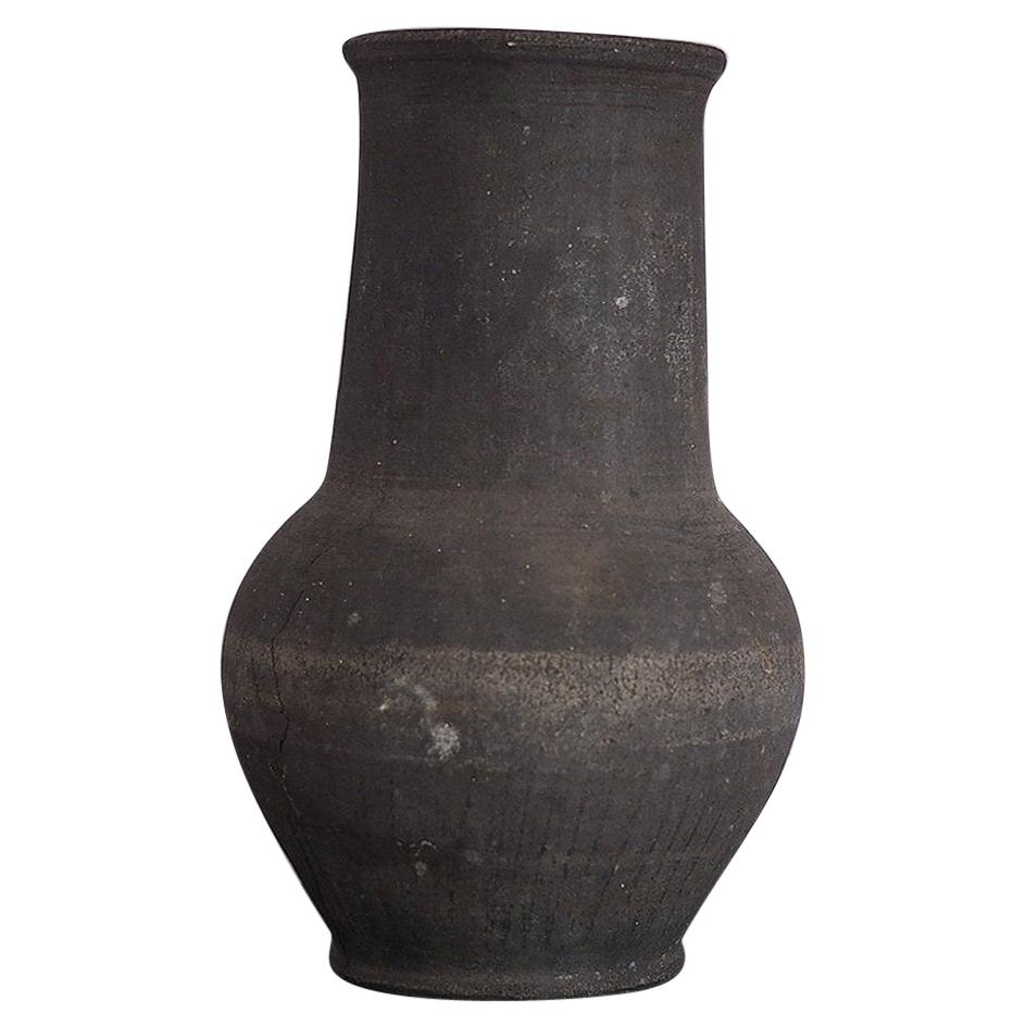 Antique Wabi Sabi Clay Pot For Sale
