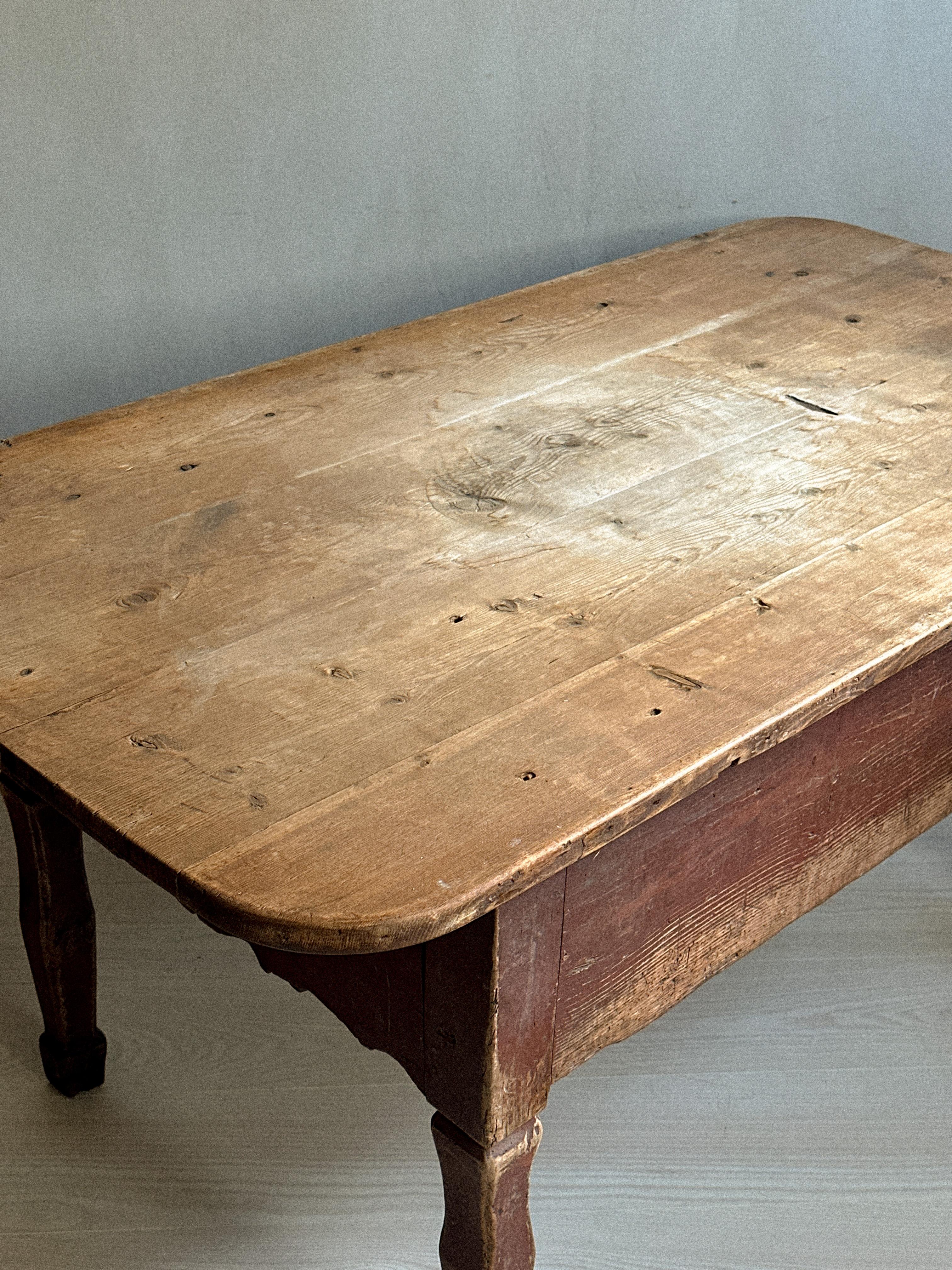 Antique Wabi Sabi Console Table, Anonymous, Scandinavia c. 1800s 4