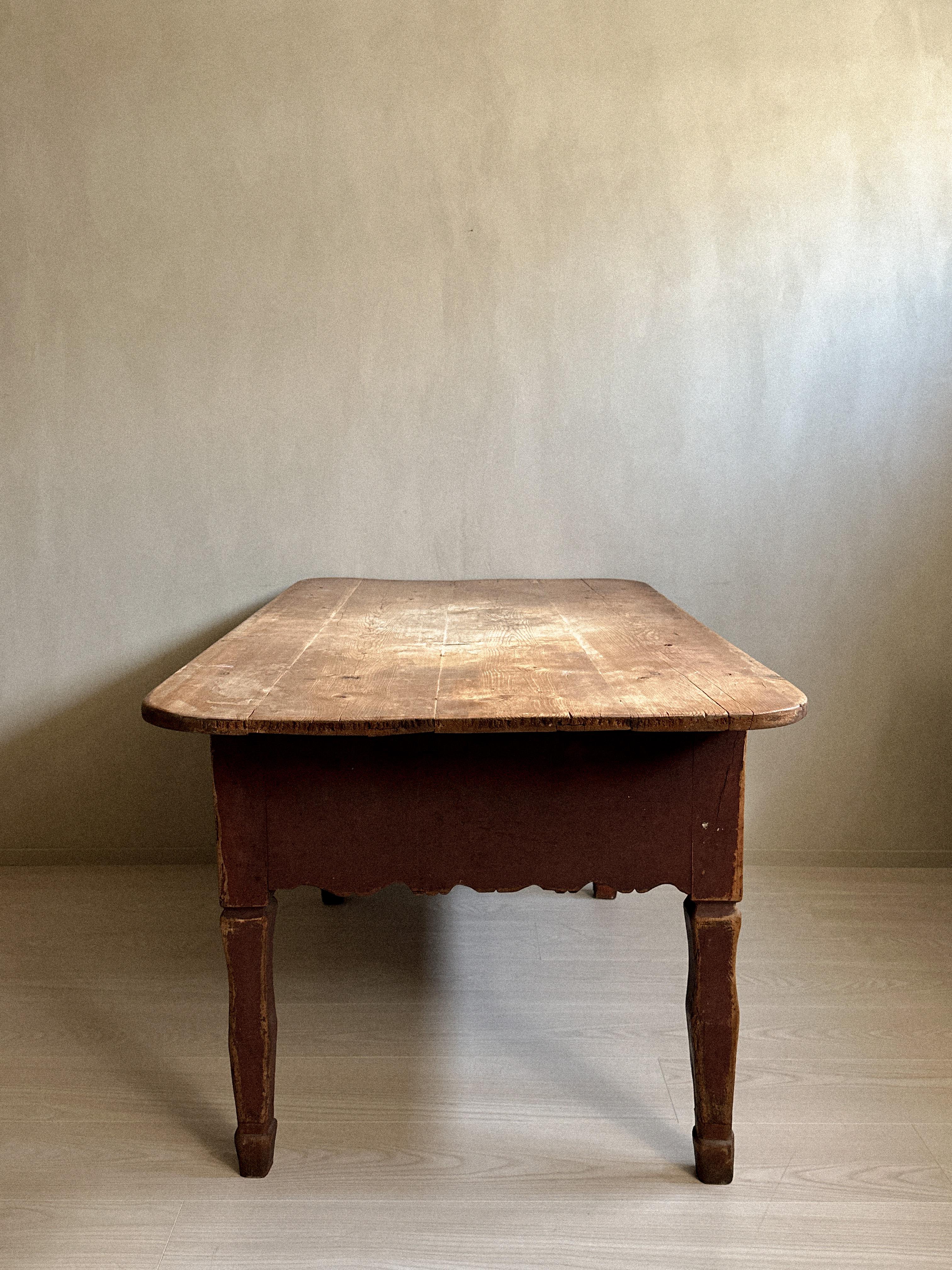 19th Century Antique Wabi Sabi Console Table, Anonymous, Scandinavia c. 1800s