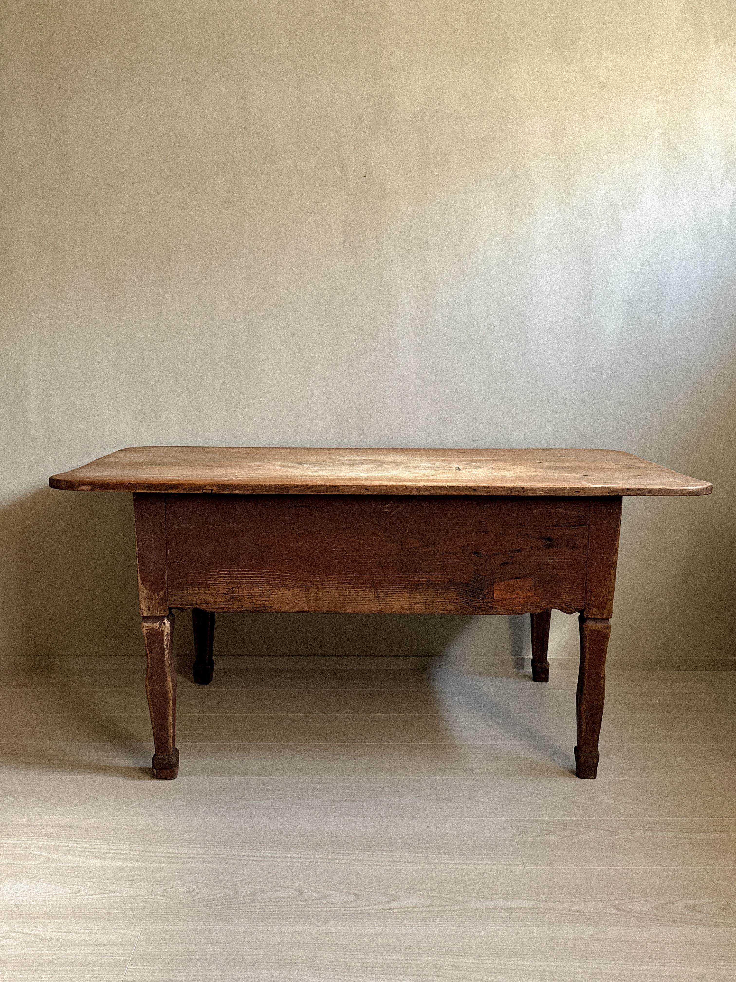 Antique Wabi Sabi Console Table, Anonymous, Scandinavia c. 1800s 1