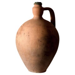 Antique Wabi Sabi Jar, 17.72 in Tall, East-Europe c. early 1900s 