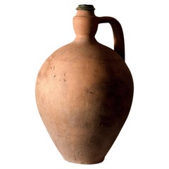 Antique Wabi Sabi Jar, 17.72 in Tall, East-Europe c. early 1900s