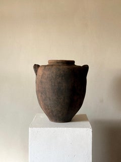 Antique Wabi Sabi Pot, 14.96′′ Tall, East-Europe c. early 1900s