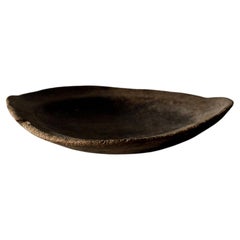 Antique Wabi Sabi Wooden Plate, Scandinavia c. 1800s