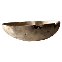 Antique Wabi Sabi Wooden Root Bowl, Scandinavia c. 1800s