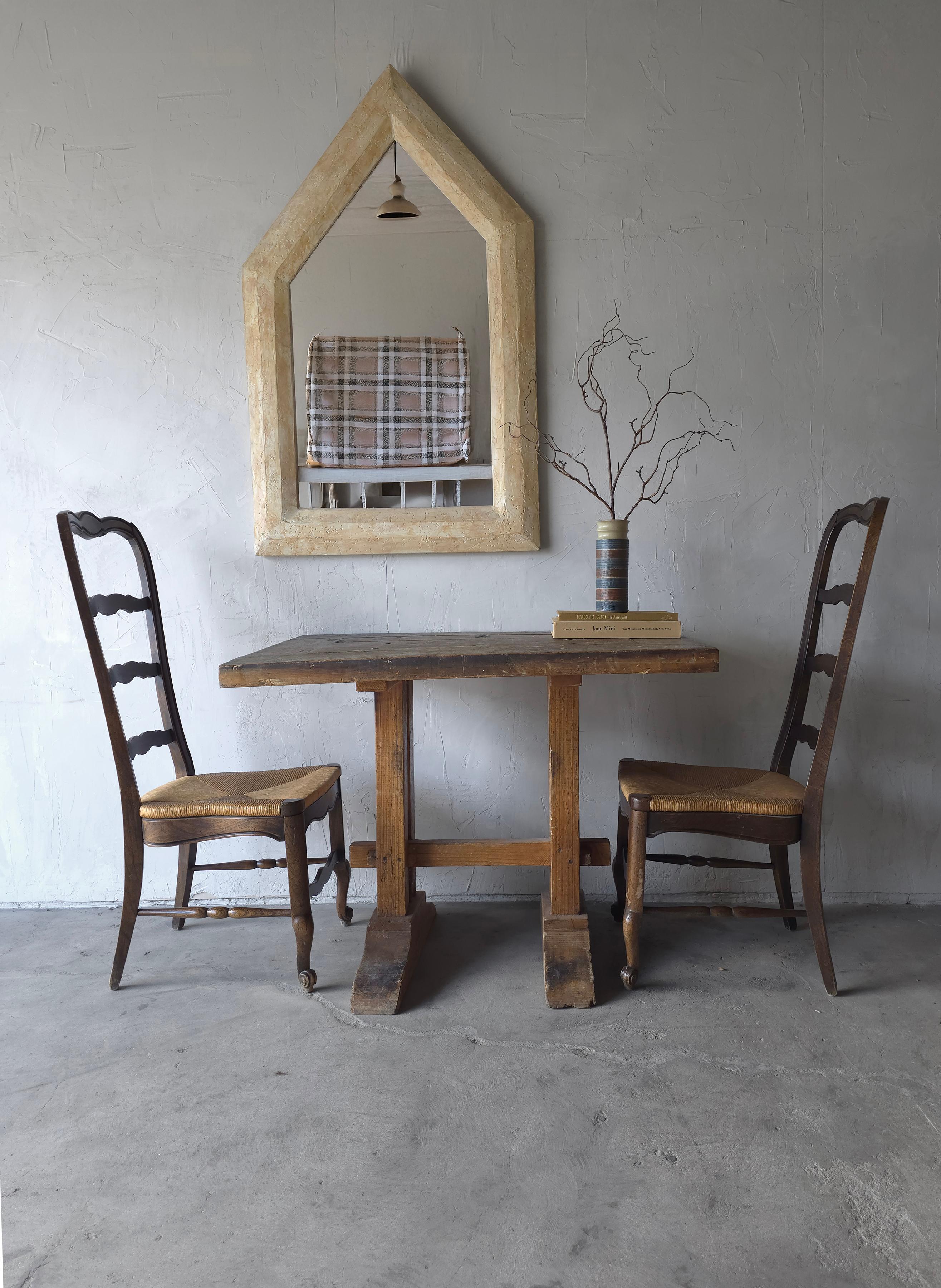 Rustico Antico tavolo da lavoro Wabi-Sabi in vendita