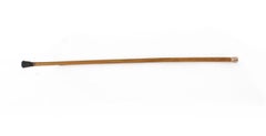 Antique Walking Stick Cane 9 Ct Gold Pommel by Brigg Late 19th Century