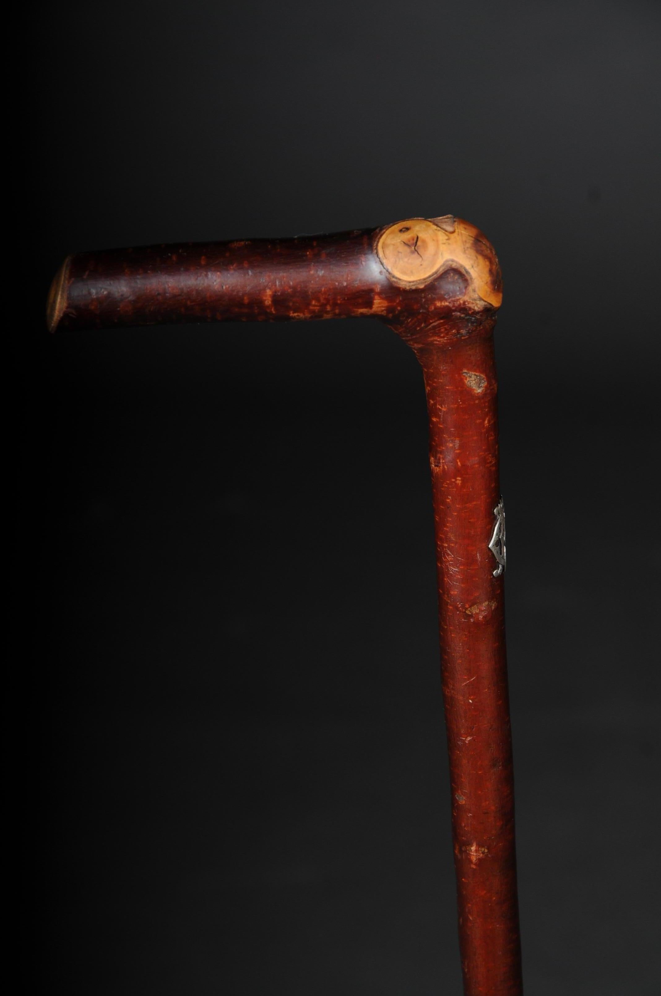 Antique Walking Stick/Cane, Germany with Around 1910 with Owner's Stamp For Sale 2