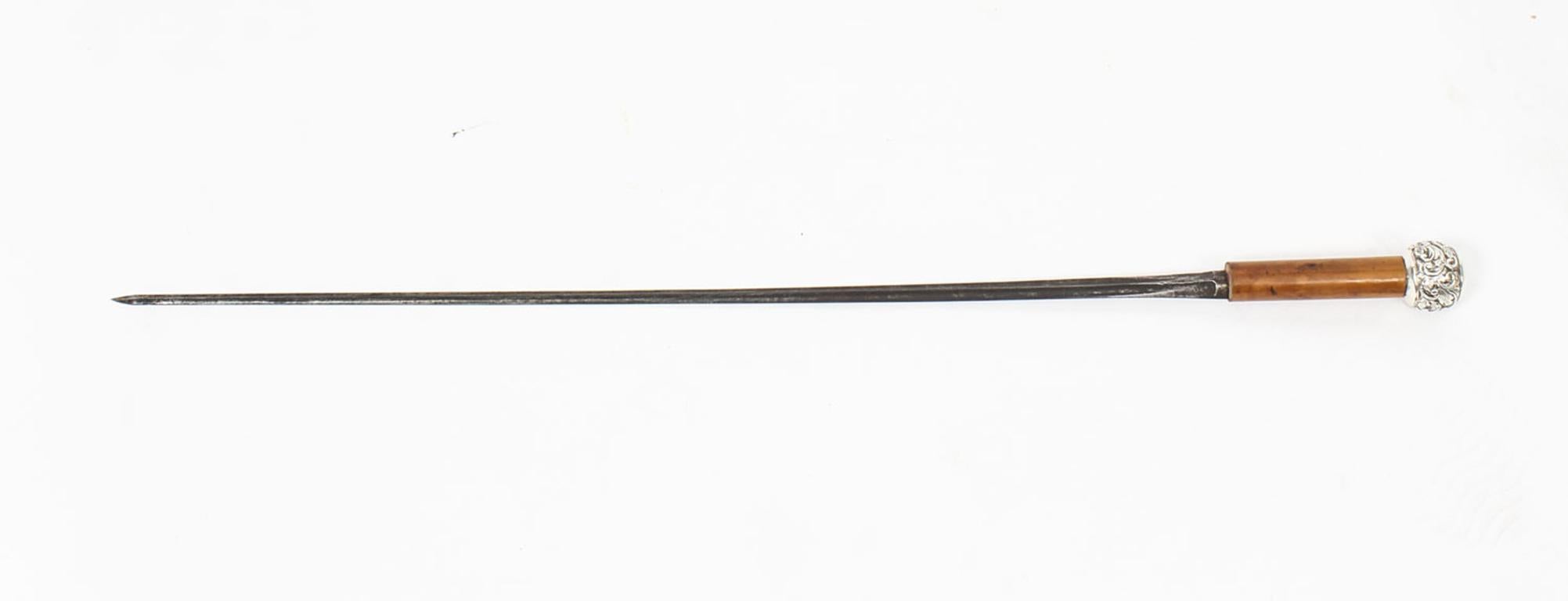 antique cane sword
