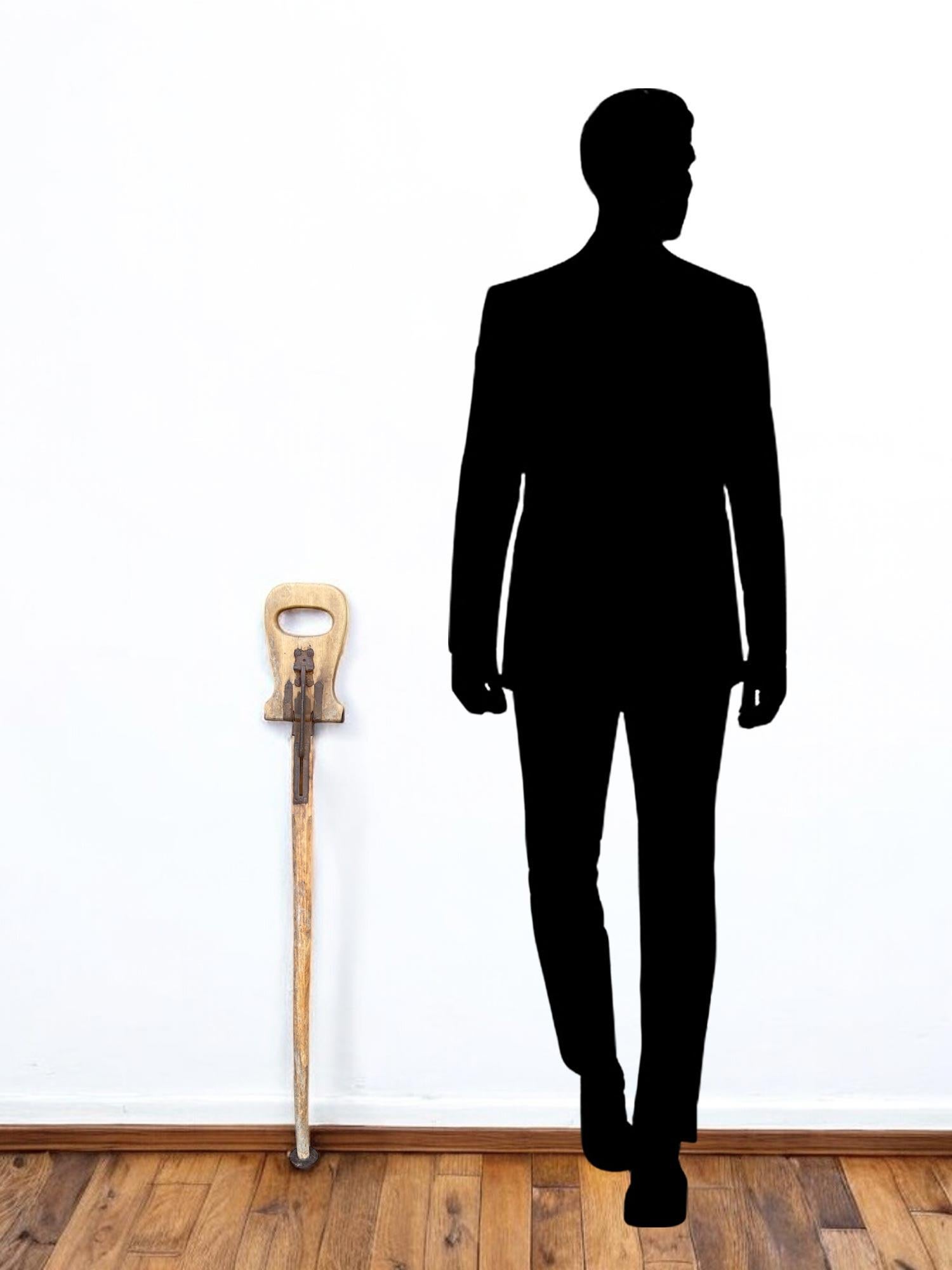 Antique Walking Stick with Seat For Sale 2