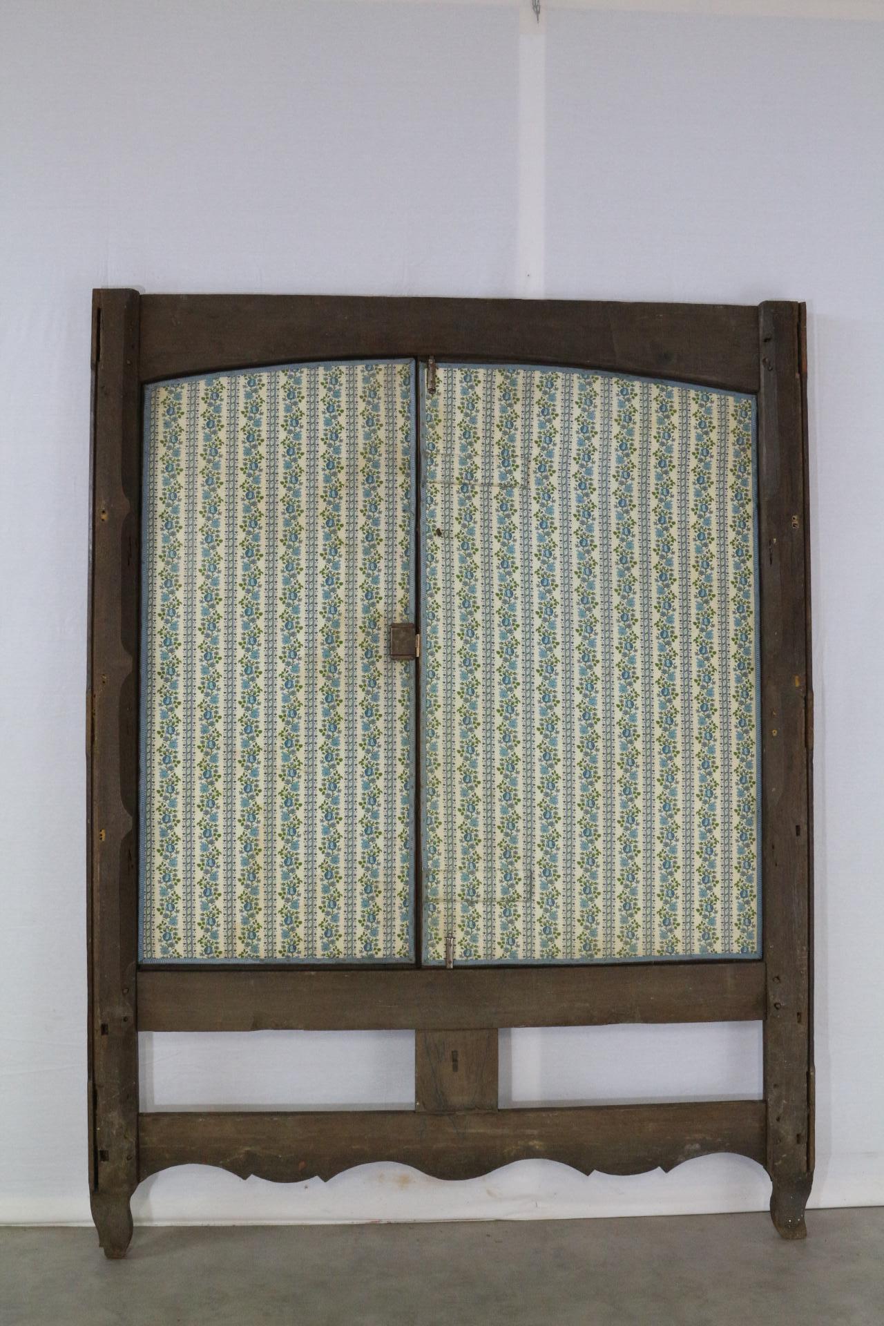 Antique Wall Armoire 18th Century French Faux Front Wardrobe