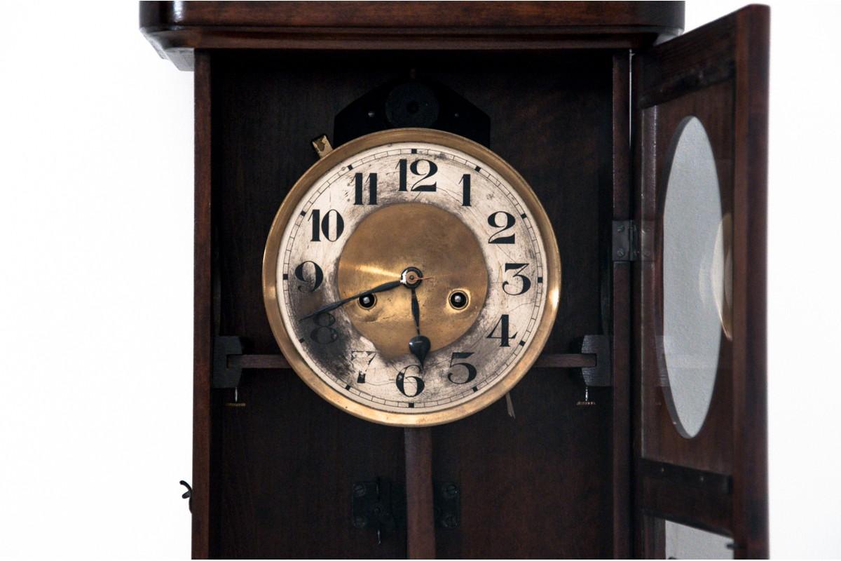 Belgian Antique Wall Clock, Late 19th Century