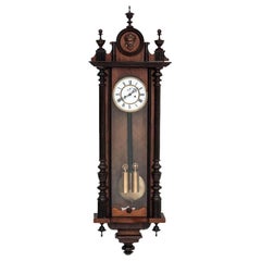 Antique Wall Clock, Late 19th Century