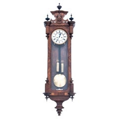 Antique Wall Clock, Late 19th Century