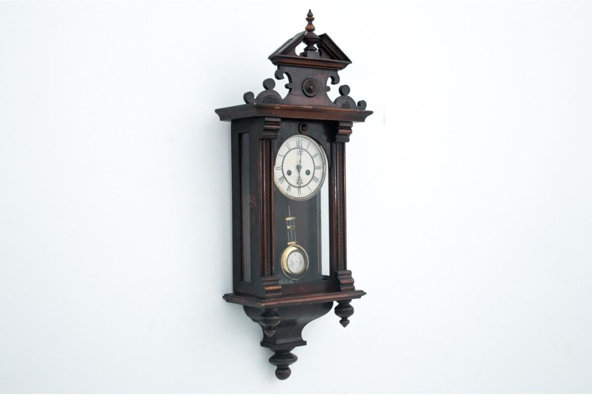 Antique Wall Clock, Western Europe, circa 1910 1