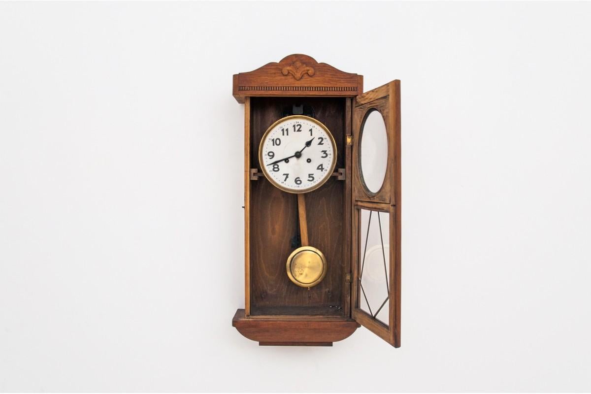 Antique Wall Clock, Western Europe, circa 1910 1