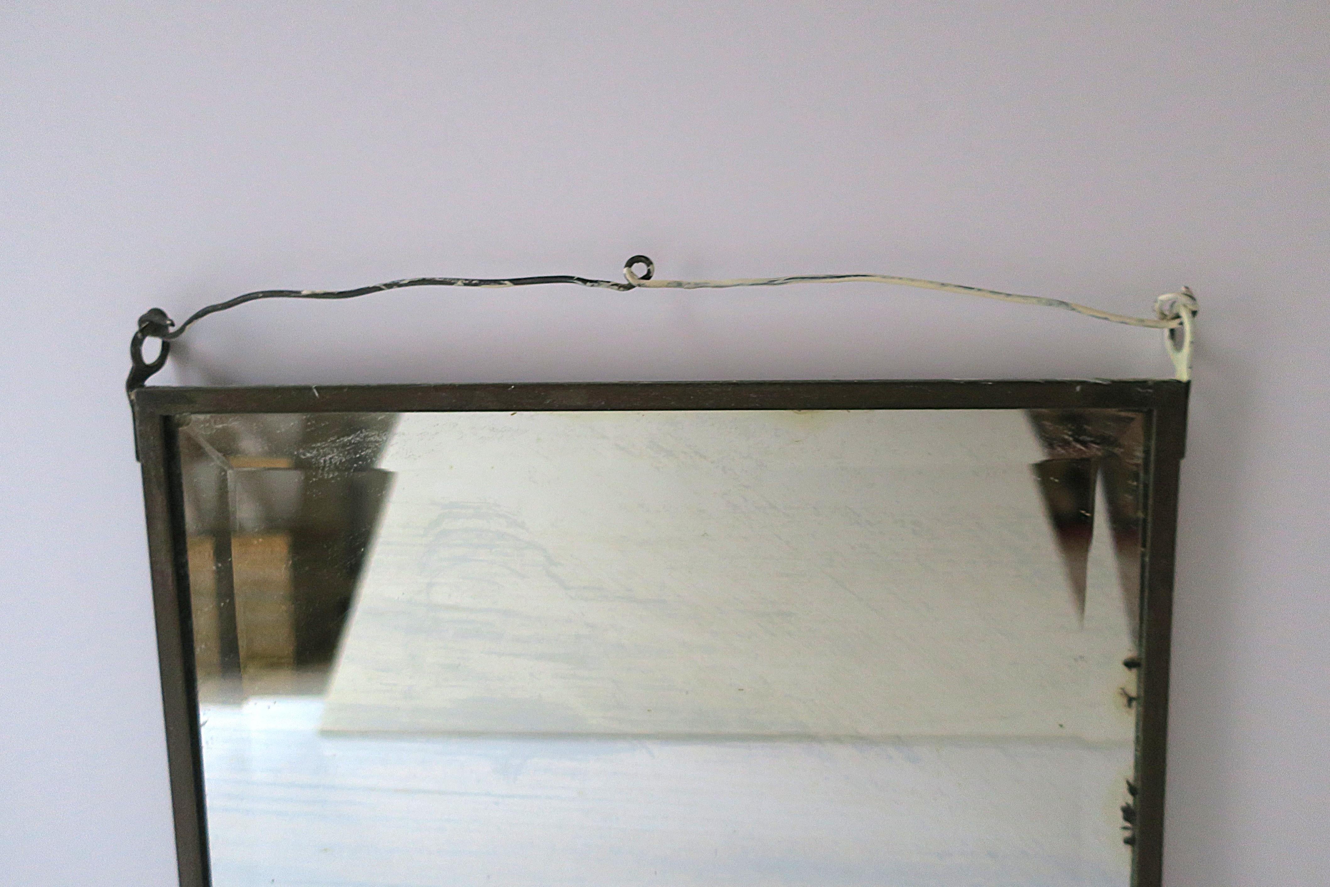 Antique Wall Mirror Shaving Vanity Mirror For Sale 1