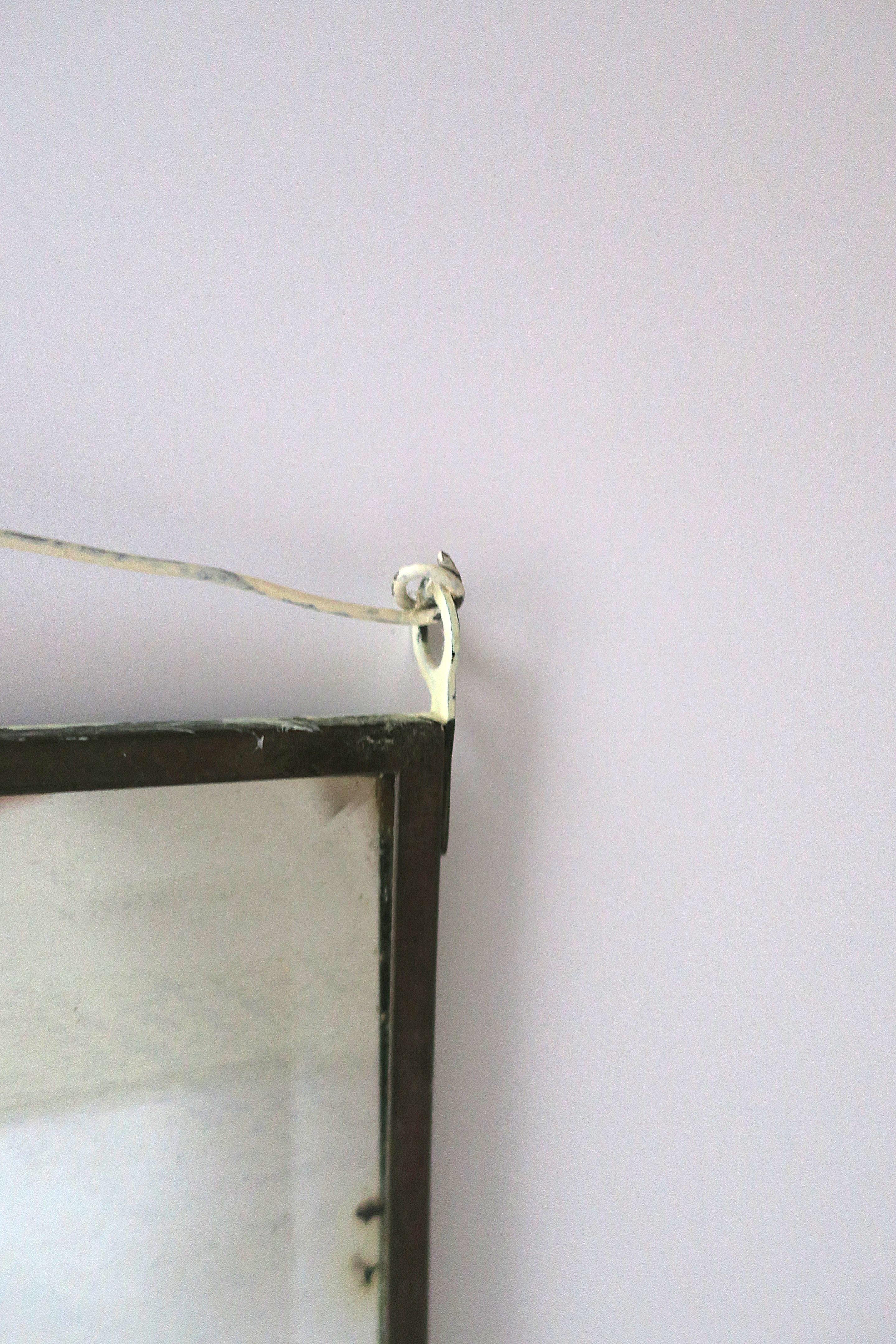 Antique Wall Mirror Shaving Vanity Mirror For Sale 3