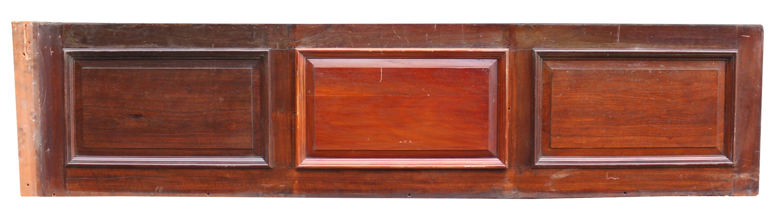 mahogany panelling