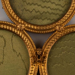 Antique Wall Picture Frame, Hanging Photo Frame, France, Circa 1860, 5 x 5 cm