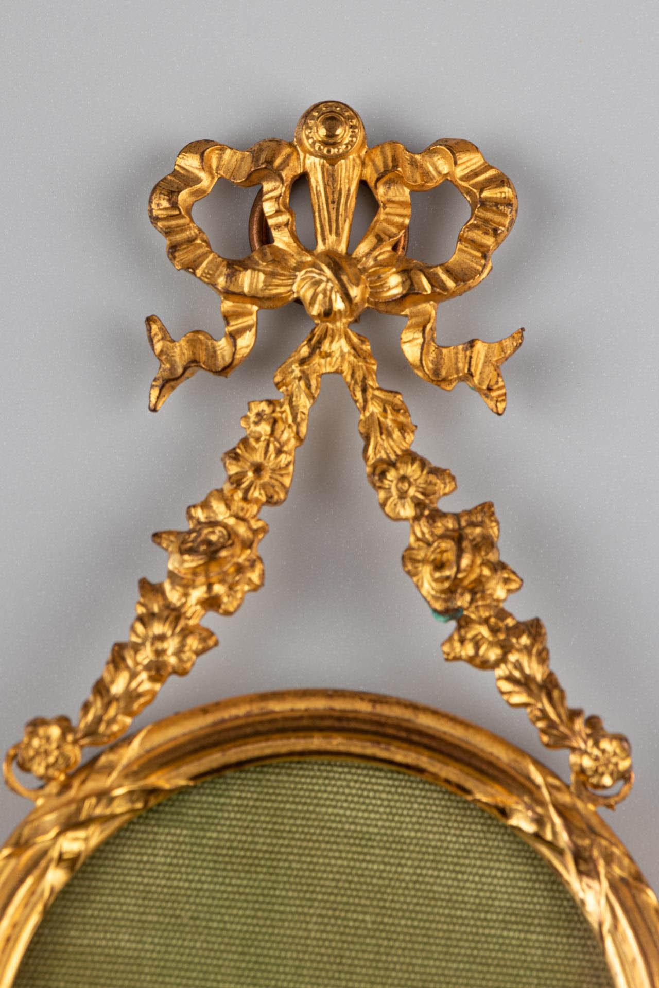 French Antique Wall Picture Frame, Louis XVI. Style, Hanging Photo, France, 5 x 5 cm For Sale