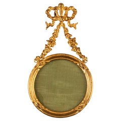 Marco antiguo de pared, Luis XVI. Estilo, Foto colgante, Francia, 5 x 5 cm
