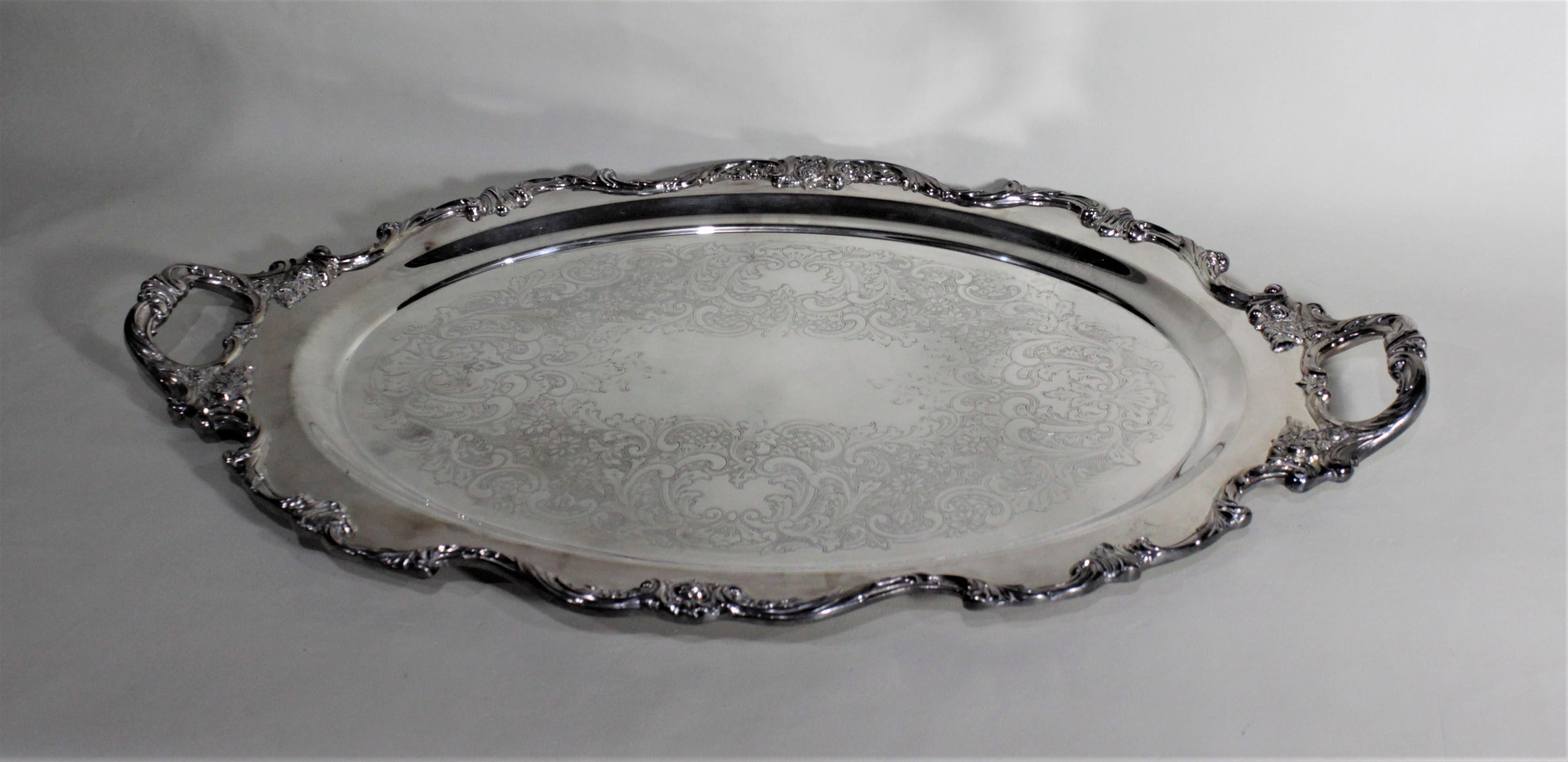 wallace silverplate tray