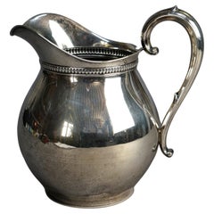 Antique Wallace Sterling Silver Pitcher Circa 1940