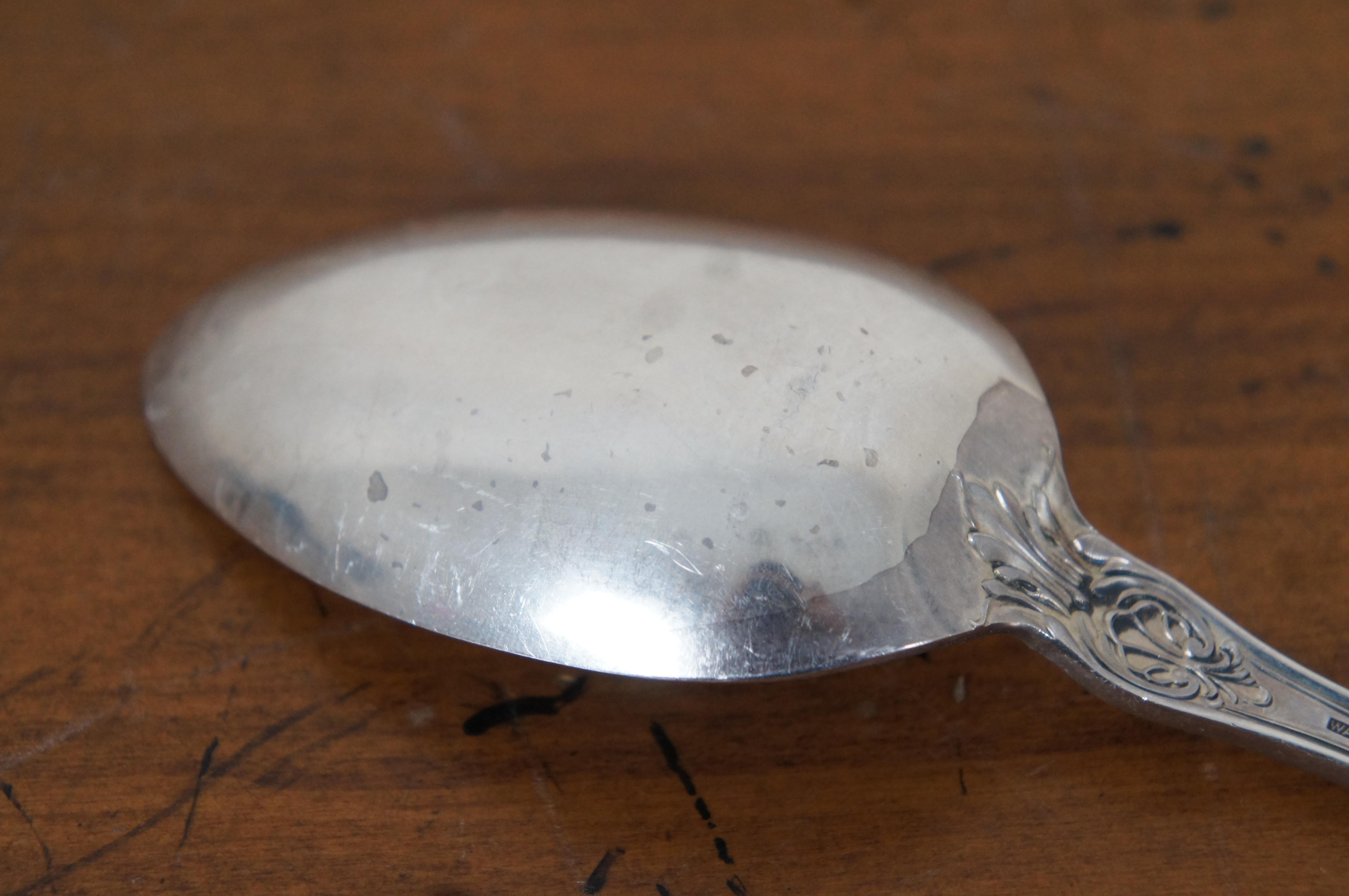 Antique Wallace Sterling Silver Sir Christopher Serving Spoon Butter Knife 149g 4