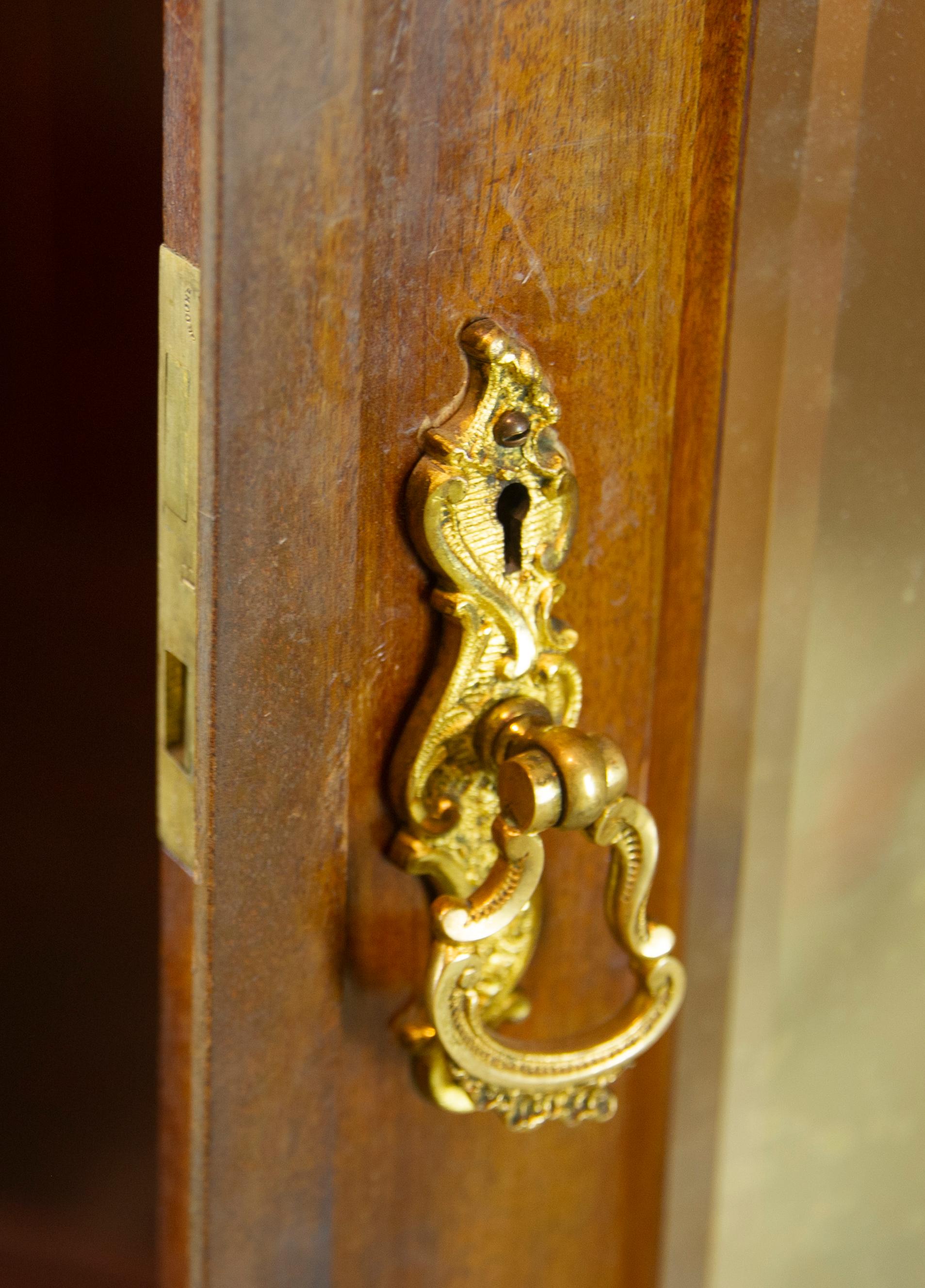 antique walnut wardrobe